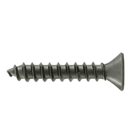Dendesigns 1.25 in. Wood Screw No. 12- Antique Nickel, Steel DE3239958